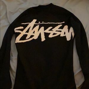 Stussy long sleeve form fitting top